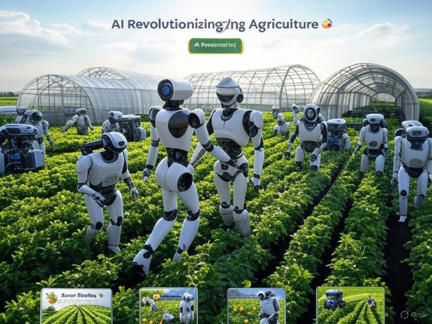AI in Agricultural Robotics, Revolutionizing Modern Farming